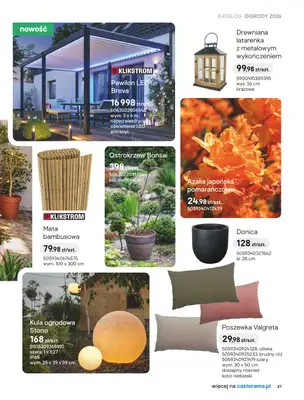 Castorama - gazetka promocyjna Stylowe ogrody od czwartku 26.03 do wtorku 31.03 - strona 21
