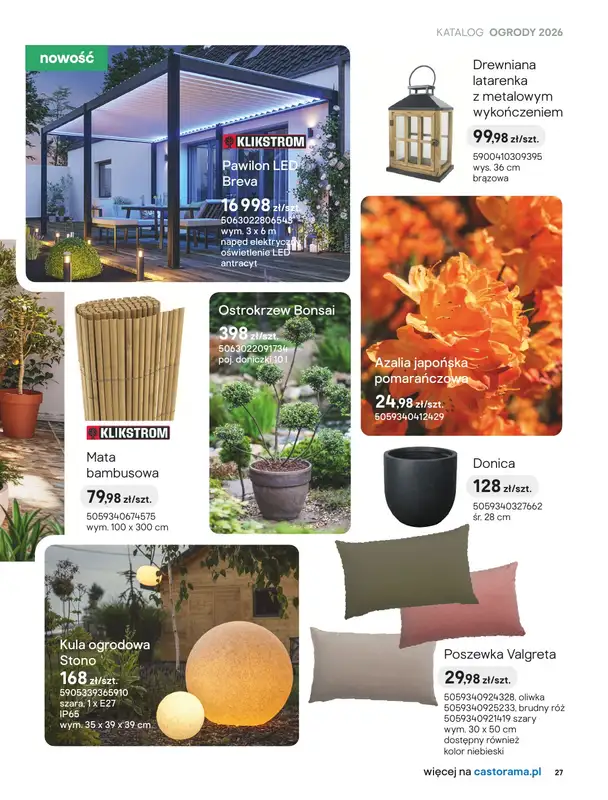 Castorama - gazetka promocyjna Stylowe ogrody od czwartku 26.03 do wtorku 31.03 - strona 21