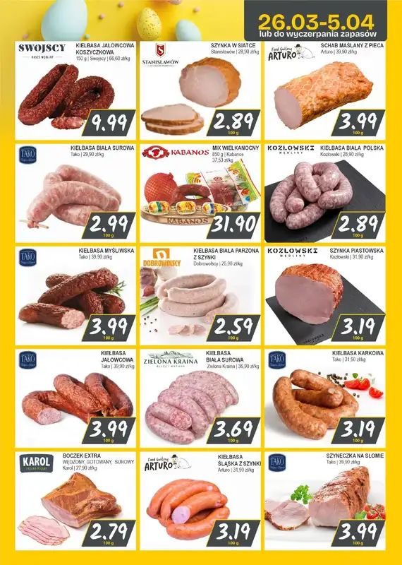 Słoneczko - gazetka promocyjna Gazetka od czwartku 26.03 do niedzieli 05.04 - strona 2