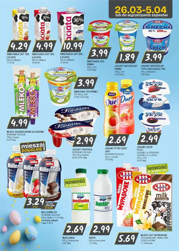 Słoneczko - gazetka promocyjna Gazetka od czwartku 26.03 do niedzieli 05.04 - strona 4