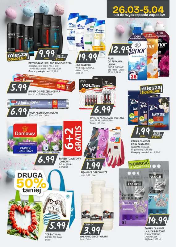 Słoneczko - gazetka promocyjna Gazetka od czwartku 26.03 do niedzieli 05.04 - strona 14