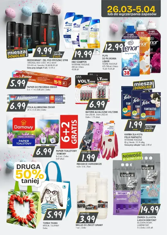 Słoneczko - gazetka promocyjna Gazetka od czwartku 26.03 do niedzieli 05.04 - strona 14