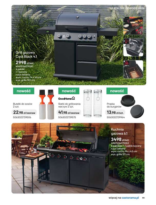 Castorama - gazetka promocyjna Strefa grilla od czwartku 26.03 do wtorku 31.03 - strona 3