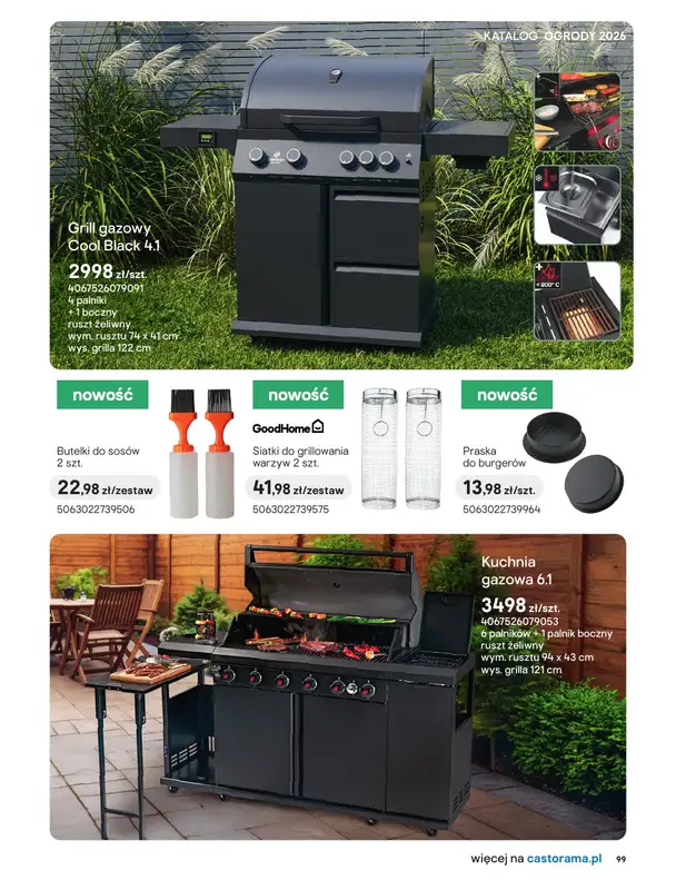 Castorama - gazetka promocyjna Strefa grilla od czwartku 26.03 do wtorku 31.03 - strona 3