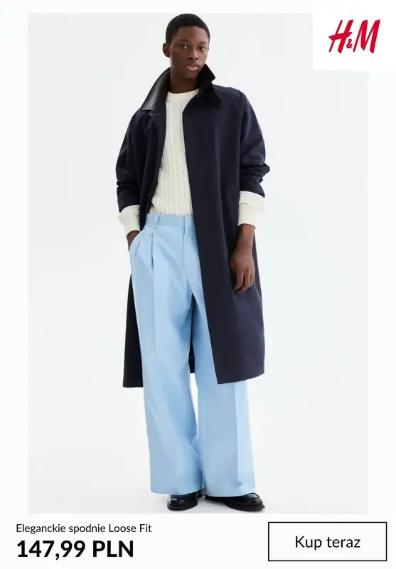 H&M - gazetka promocyjna NOWOŚCI męskie od czwartku 26.03  - strona 7