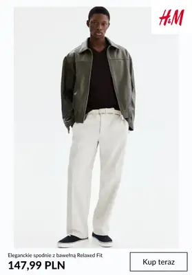 H&M - gazetka promocyjna NOWOŚCI męskie od czwartku 26.03  - strona 6