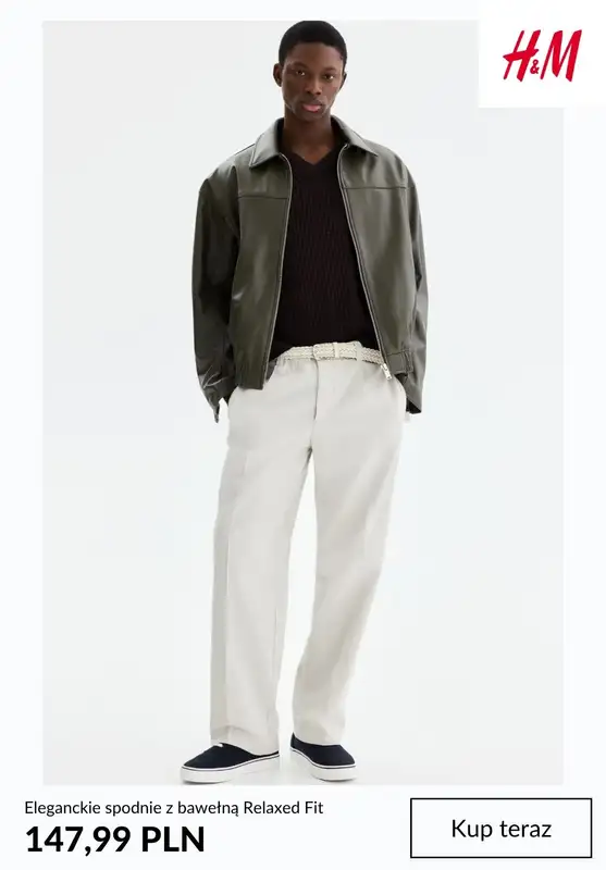 H&M - gazetka promocyjna NOWOŚCI męskie od czwartku 26.03  - strona 6