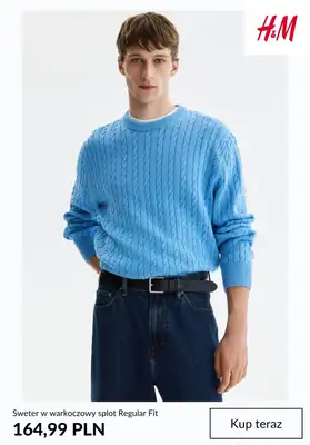 H&M - gazetka promocyjna NOWOŚCI męskie od czwartku 26.03  - strona 3