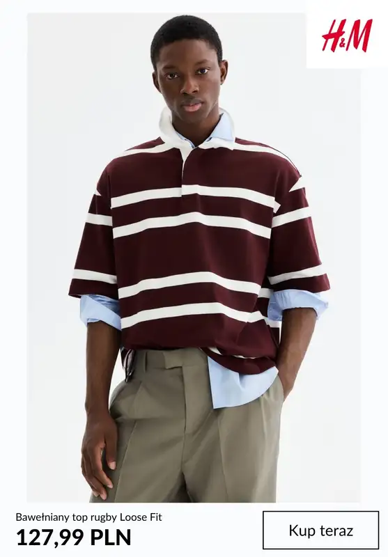 H&M - gazetka promocyjna NOWOŚCI męskie od czwartku 26.03  - strona 5