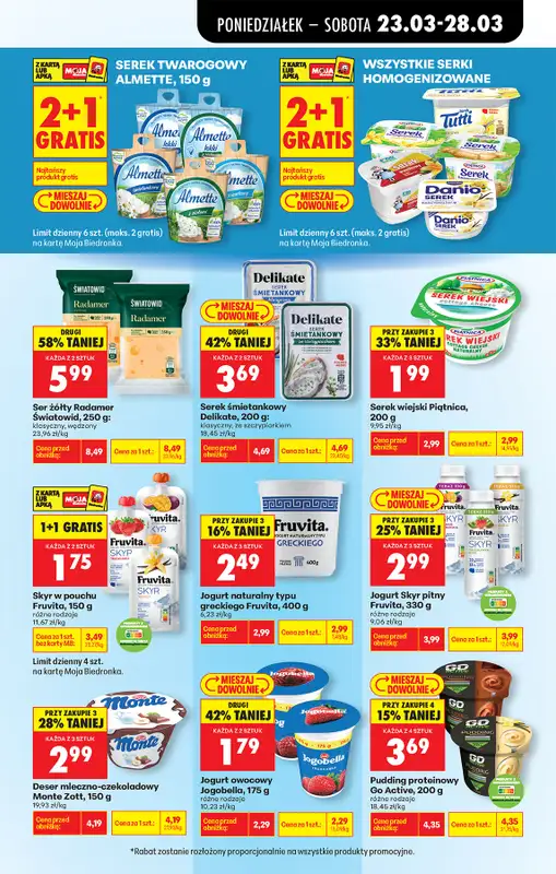 Biedronka - gazetka promocyjna Od poniedziałku, Z ladą tradycyjną od poniedziałku 23.03 do niedzieli 29.03 - strona 51