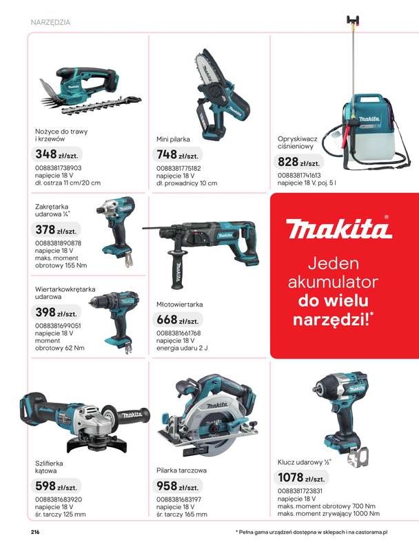 Castorama - gazetka promocyjna Narzędzia  od piątku 27.03 do wtorku 31.03 - strona 20