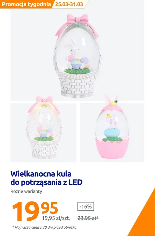 Action - gazetka promocyjna Wielkanoc w najniższej cenie! od czwartku 26.03 do wtorku 31.03 - strona 15