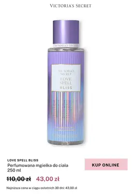 Victoria's Secret - gazetka promocyjna 43 zł za wybrane mgiełki i balsamy od czwartku 26.03 do niedzieli 29.03 - strona 8