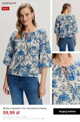 Greenpoint - gazetka promocyjna Bluzki do 59,99 zł od czwartku 26.03  - strona 5