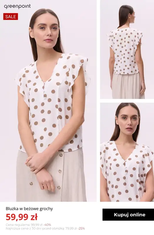 Greenpoint - gazetka promocyjna Bluzki do 59,99 zł od czwartku 26.03  - strona 4