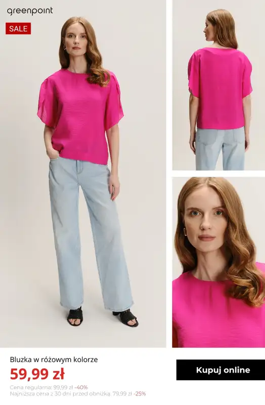 Greenpoint - gazetka promocyjna Bluzki do 59,99 zł od czwartku 26.03  - strona 11