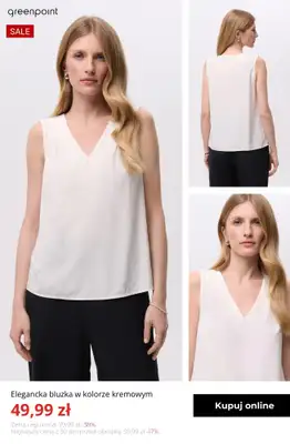 Greenpoint - gazetka promocyjna Bluzki do 59,99 zł od czwartku 26.03  - strona 10