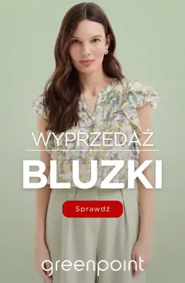 Greenpoint - gazetka promocyjna Bluzki do 59,99 zł od czwartku 26.03 