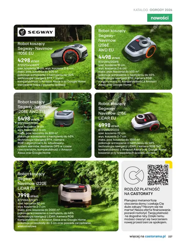 Castorama - gazetka promocyjna Kosiarki od piątku 27.03 do wtorku 31.03 - strona 7