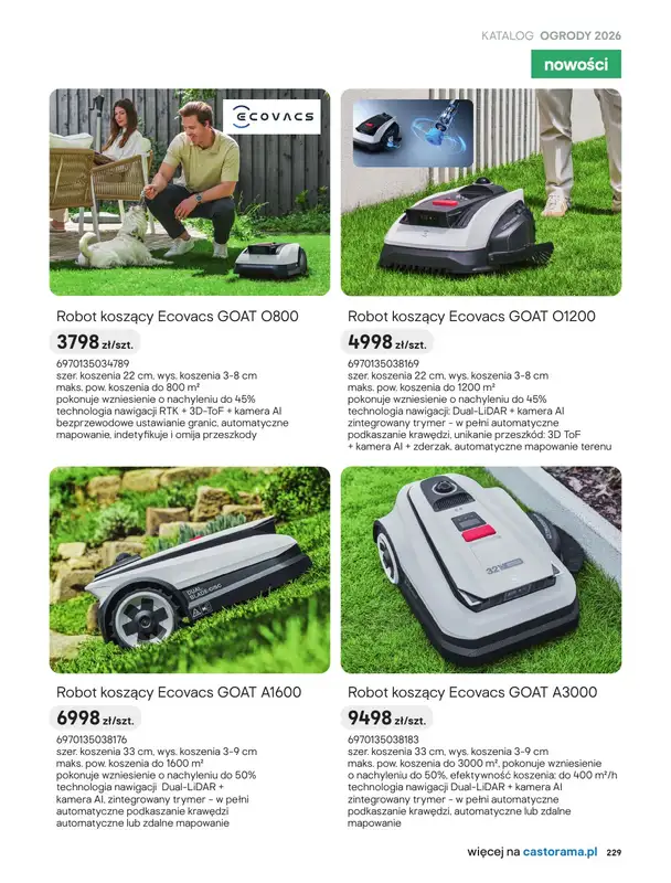 Castorama - gazetka promocyjna Kosiarki od piątku 27.03 do wtorku 31.03 - strona 9