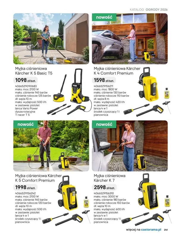 Castorama - gazetka promocyjna Kosiarki od piątku 27.03 do wtorku 31.03 - strona 21