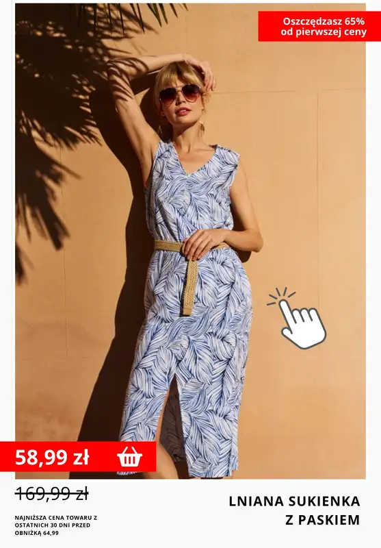 BEST SALE - gazetka promocyjna Moodo | Outlet -65% na wszystko od ceny pierwszej od czwartku 26.03 do poniedziałku 30.03 - strona 10