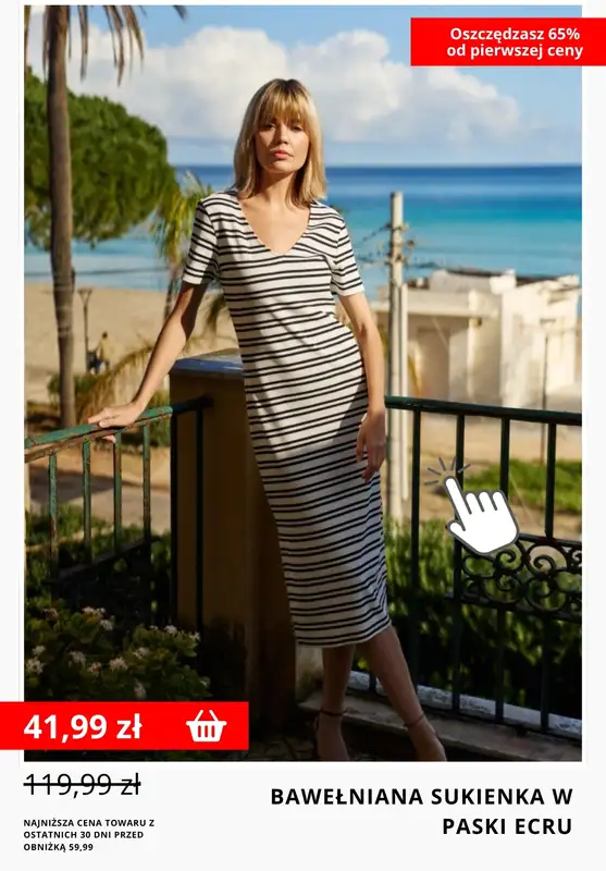 BEST SALE - gazetka promocyjna Moodo | Outlet -65% na wszystko od ceny pierwszej od czwartku 26.03 do poniedziałku 30.03 - strona 8