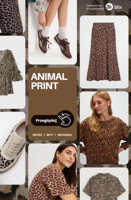#Nowości i trendy - gazetka promocyjna TREND: Zwierzęce wzory (Sinsay, Renee, CCC i więcej) od czwartku 26.03 