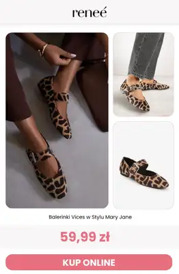 #Nowości i trendy - gazetka promocyjna TREND: Zwierzęce wzory (Sinsay, Renee, CCC i więcej) od czwartku 26.03  - strona 13