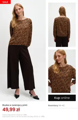 #Nowości i trendy - gazetka promocyjna TREND: Zwierzęce wzory (Sinsay, Renee, CCC i więcej) od czwartku 26.03  - strona 30