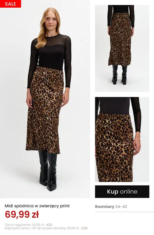 #Nowości i trendy - gazetka promocyjna TREND: Zwierzęce wzory (Sinsay, Renee, CCC i więcej) od czwartku 26.03  - strona 31