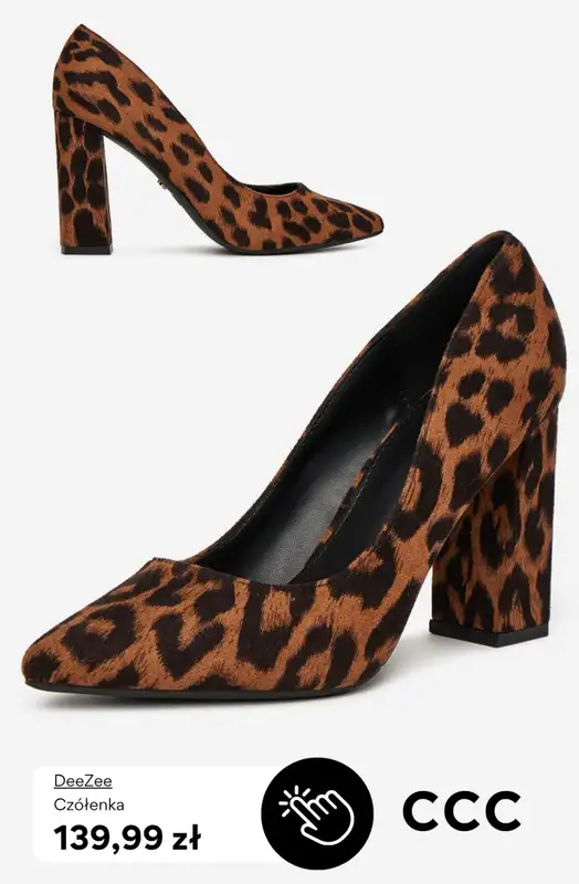 #Nowości i trendy - gazetka promocyjna TREND: Zwierzęce wzory (Sinsay, Renee, CCC i więcej) od czwartku 26.03  - strona 10