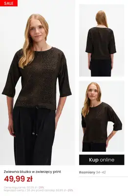 #Nowości i trendy - gazetka promocyjna TREND: Zwierzęce wzory (Sinsay, Renee, CCC i więcej) od czwartku 26.03  - strona 32
