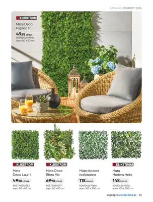 Castorama - gazetka promocyjna Otoczenie od piątku 27.03 do wtorku 31.03 - strona 29