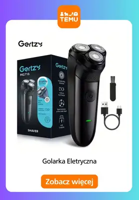 Temu - gazetka promocyjna Golarki elektryczne w supercenach od czwartku 26.03  - strona 4