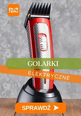 Temu - gazetka promocyjna Golarki elektryczne w supercenach od czwartku 26.03 