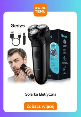Temu - gazetka promocyjna Golarki elektryczne w supercenach od czwartku 26.03  - strona 8
