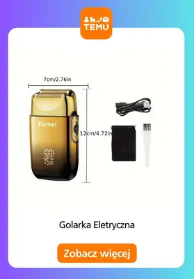 Temu - gazetka promocyjna Golarki elektryczne w supercenach od czwartku 26.03  - strona 7