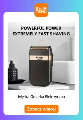 Temu - gazetka promocyjna Golarki elektryczne w supercenach od czwartku 26.03  - strona 2