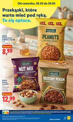 Lidl - gazetka promocyjna Oferta od czwartku od czwartku 26.03 do niedzieli 29.03 - strona 61