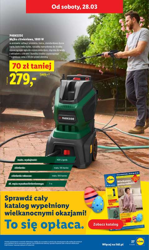 Lidl - gazetka promocyjna Oferta od czwartku od czwartku 26.03 do niedzieli 29.03 - strona 27