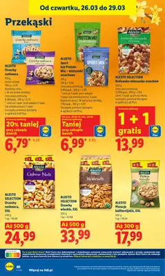 Lidl - gazetka promocyjna Oferta od czwartku od czwartku 26.03 do niedzieli 29.03 - strona 60