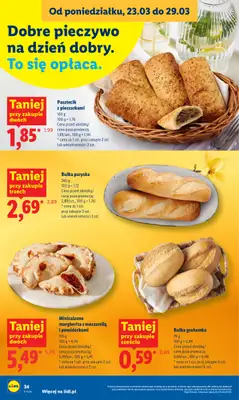Lidl - gazetka promocyjna Oferta od czwartku od czwartku 26.03 do niedzieli 29.03 - strona 34