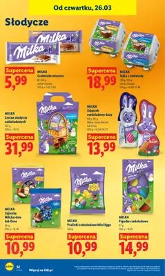 Lidl - gazetka promocyjna Oferta od czwartku od czwartku 26.03 do niedzieli 29.03 - strona 52