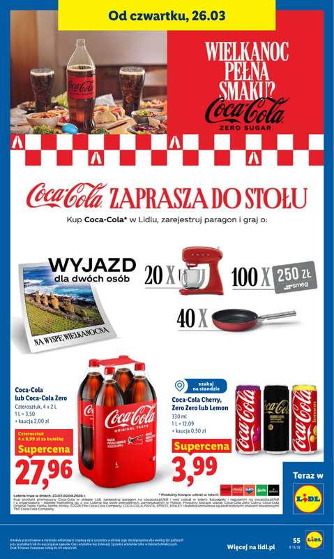 Lidl - gazetka promocyjna Oferta od czwartku od czwartku 26.03 do niedzieli 29.03 - strona 55