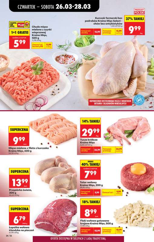 Biedronka - gazetka promocyjna Od czwartku, Z ladą tradycyjną od czwartku 26.03 do wtorku 31.03 - strona 36