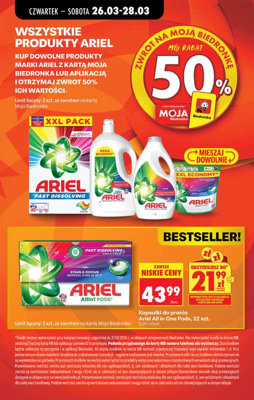 Biedronka - gazetka promocyjna Od czwartku od czwartku 26.03 do wtorku 31.03 - strona 21