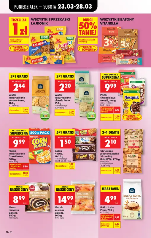 Biedronka - gazetka promocyjna Od poniedziałku od poniedziałku 23.03 do niedzieli 29.03 - strona 72