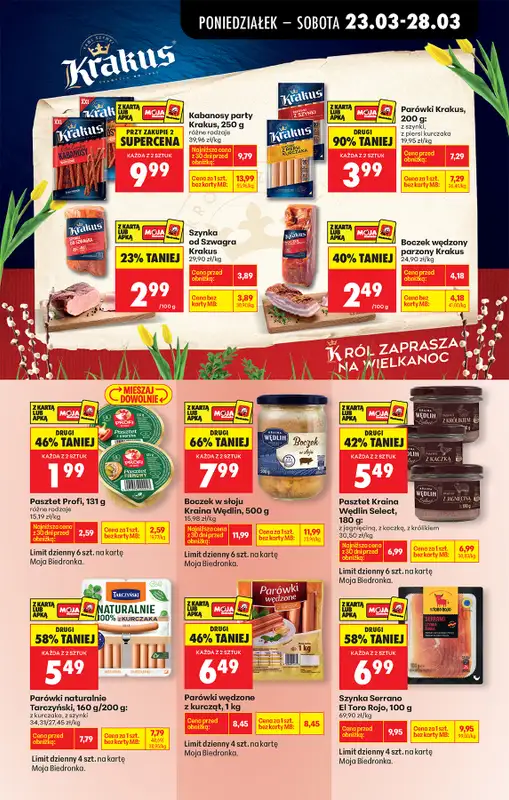 Biedronka - gazetka promocyjna Od poniedziałku od poniedziałku 23.03 do niedzieli 29.03 - strona 53