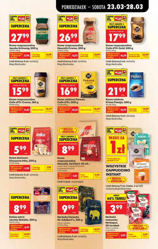 Biedronka - gazetka promocyjna Od poniedziałku od poniedziałku 23.03 do niedzieli 29.03 - strona 73